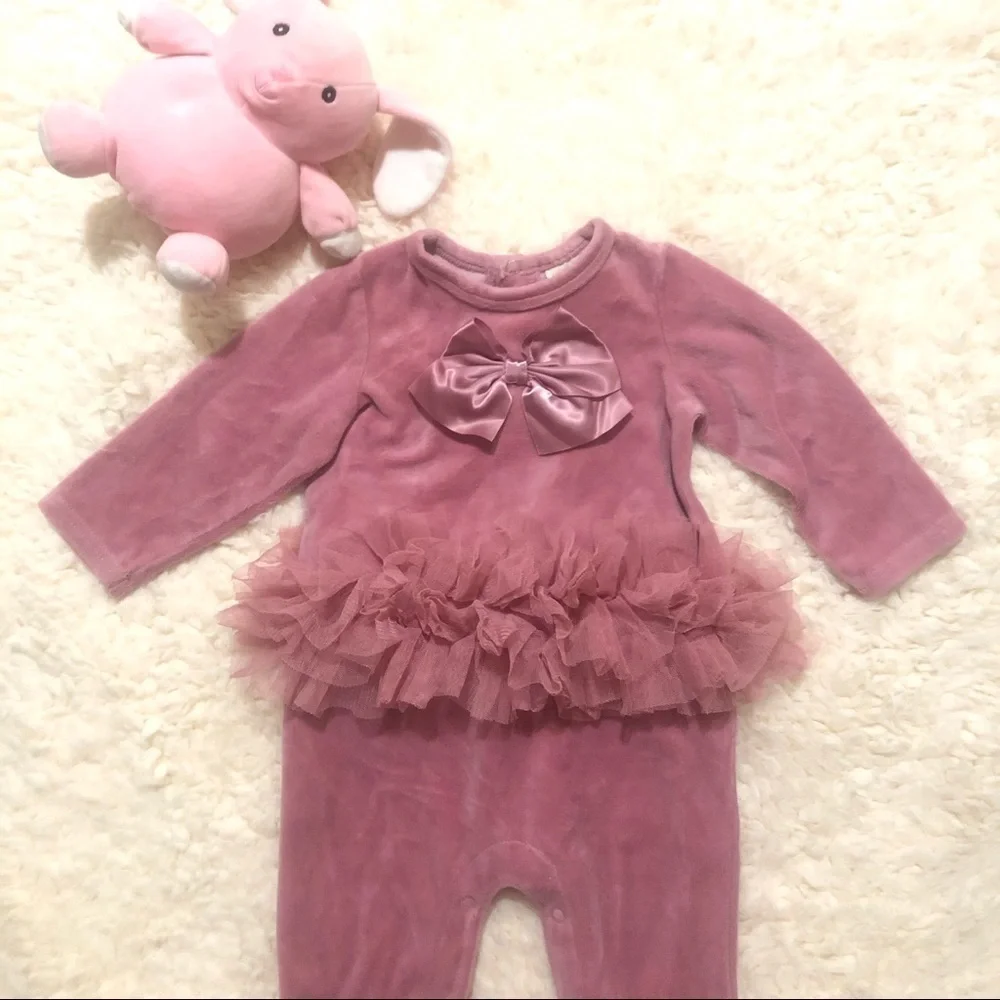 First impression baby girl tutu coverall size 9m